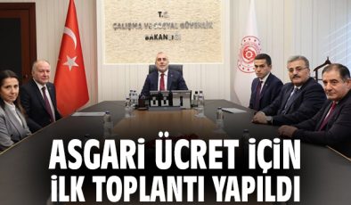Asgari Ücret Tespiti İçin İlk Toplantı Yapıldı!