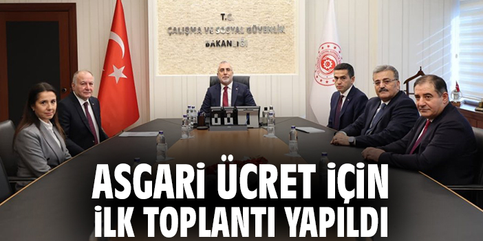 Asgari Ücret Tespiti İçin İlk Toplantı Yapıldı!