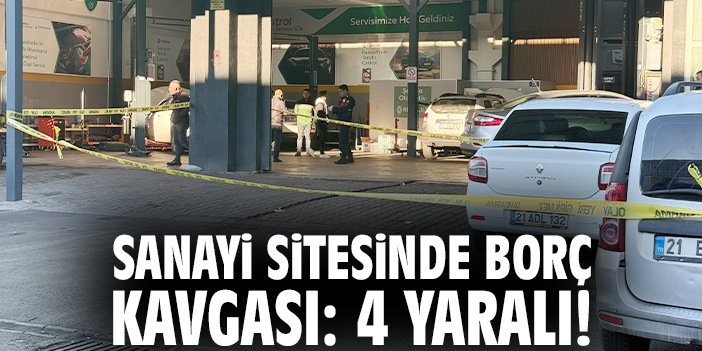 Kayapınar’da Alacak-Vercek Kavgası: 4 Yaralı