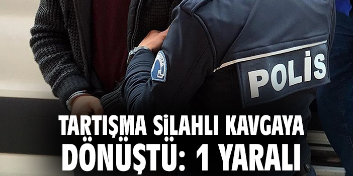 Tartışma Kanlı Bitti: Bir Kişi Yaralandı!