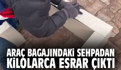 Kocasinan’da Şok Kontrol Noktasında Esrar Yakalandı!