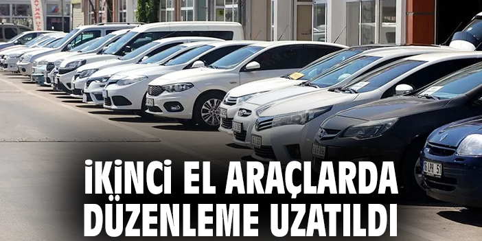 İkinci El Araç Ticareti İçin Yeni Düzenleme!