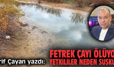 Fetrek Çayı’ndaki Kirlilikte Şeffaflık Eksikliği!