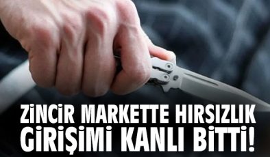 Market Soygunu Korkunç Tehditle Sona Erdi!