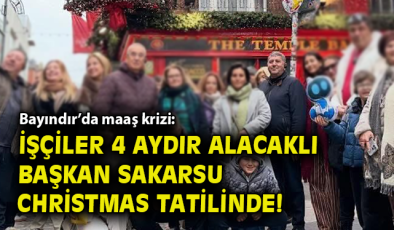 Bayındır İşçileri Maaşsız, Başkan Tatilde!
