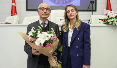 Buca’da Kuzey Makedonya’da Türkçe Eğitimi konulu söyleşi