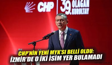 CHP’de Yeni MYK Oluştu: Özgür Özel Dönemi!
