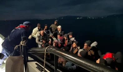 Seferihisar’da 37 Düzensiz Göçmen Kurtarıldı!