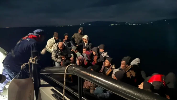Seferihisar’da 37 Düzensiz Göçmen Kurtarıldı!