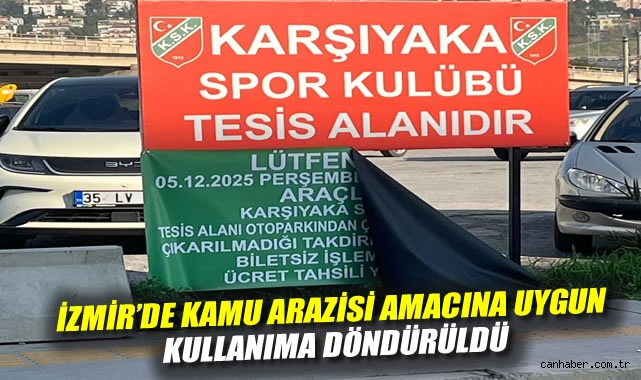 Kamusal Alan Korundu, Otopark Faaliyeti Sonlandırıldı!