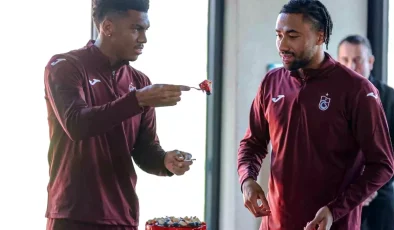 Trabzonspor Göztepe’ye Hazırlanıyor: Folcarelli’ye Kutlama!