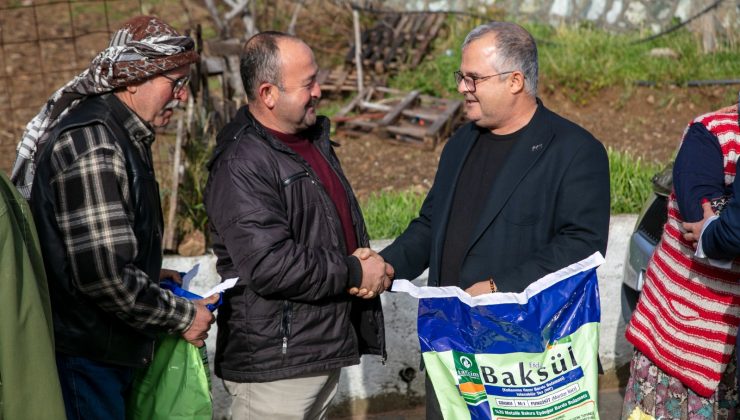 Güzelbahçe Belediyesi’nden çiftçiye güç veren destek