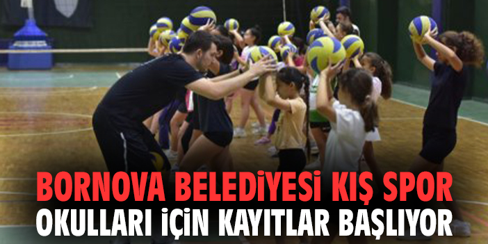 Bornova’da Kış Spor Okulları Kayıtları Başlıyor!