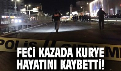Taşdelen’de Kurye Kazası: Sürücü Kaçtı!