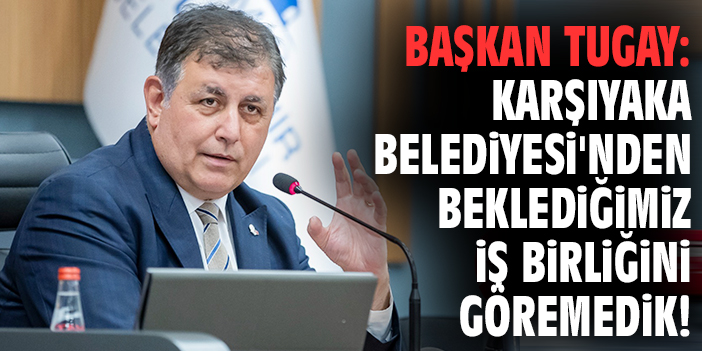 Tugay: “Karşıyaka’yı Daha İyi Bıraktım” Dedi!