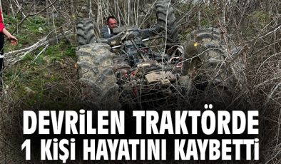 Traktör Devrildi: Sürücü Hayatını Kaybetti!