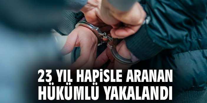 Elazığ’da 23 Yıl Hapis Cezalı Hırsız Yakalandı!