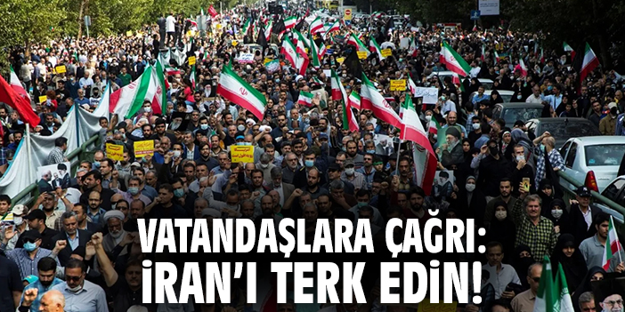 İran’da Gösteriler: ABD Vatandaşlarına Uyarı!