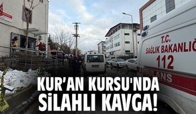 Kur’an Kursunda Kardeşler Arasında Silahlı Tartışma