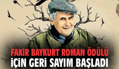 Fakir Baykurt Roman Ödülü İçin Başvurular Başladı!