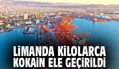 Mersin Limanı’nda 298 kg kokain ele geçirildi!