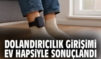 Sahte Altınla Dolandırıcılık Girişimi: Ev Hapsi!