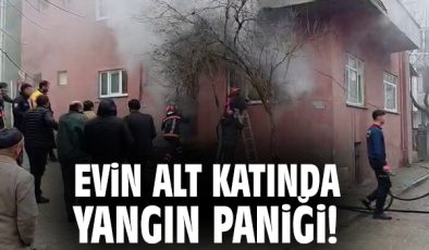 Konak’ta Yabancı Aile Evinde Yangın Çıktı!