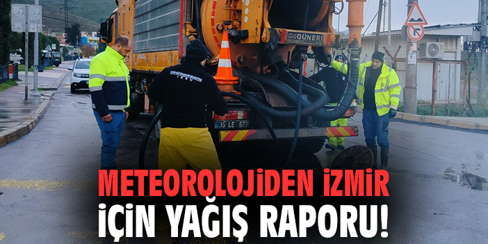 İzmir’de Yağışlar İle İZSU Ekipleri Görevde!