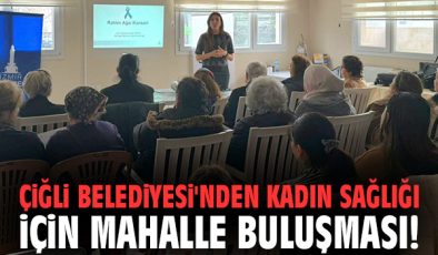 Kadın Sağlığı İçin Bilinçlendirme Buluşmaları