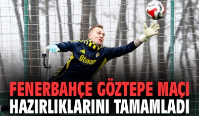F.Bahçe, Göztepe Maçı İçin Hazırlıklarını Tamamladı!