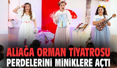 Aliağa’da Orman Tiyatrosu Çocuklarla Buluştu!