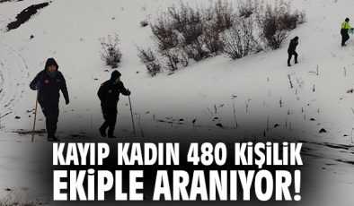 Kaybolan Nimet Kılıç için yoğun arama çalışmaları sürüyor!