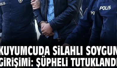 Silahlı Kuyumcu Soygunu: Zanlı Tutuklandı!
