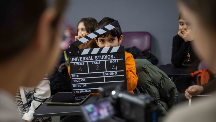 Minik yönetmenler Bornova’da yetişiyor