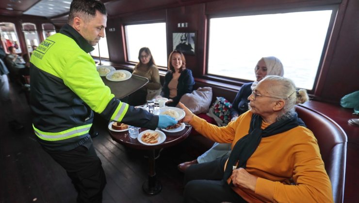 Bergama vapuru Konaklı kadınları konuk etti