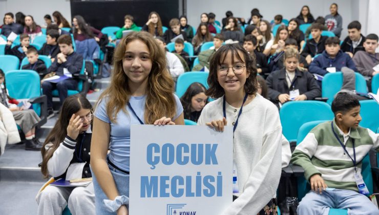 Konak’ın Çocuk Meclisi’nde seçim heyecanı