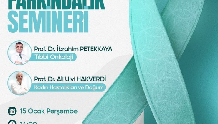 BAYRAKLI BELEDİYESİ’NDEN RAHİM AĞZI KANSERİ FARKINDALIK SEMİNERİ