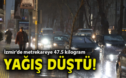 İzmir’de Fırtına ve Sağanak Hayatı Felç Etti!