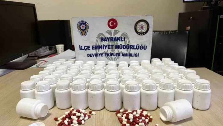 İzmir’de Mezarlıkta Uyuşturucu Hap Çıkışı!