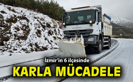 İzmir’de Karla Mücadele 7/24 Devam Ediyor!