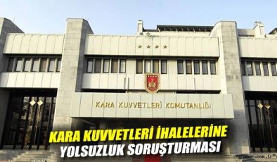 Askeri İhalelerde Yolsuzluk: 20 Gözaltı!