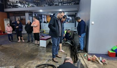 Bornova’da sel alarmı