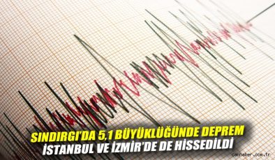 Balıkesir’de 5.1 Büyüklüğünde Deprem!