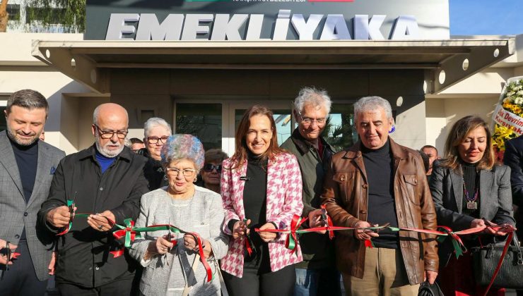 Karşıyaka’da bir açılış daha: Çınarlar ‘Emekli Yaka’ya kavuştu!