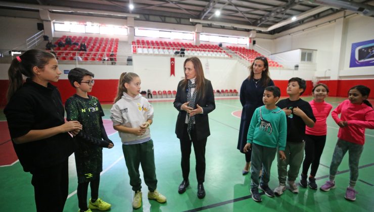 Başkan Ünsal’dan Sportif Yetenek Ölçüm Merkezi’ne ziyaret