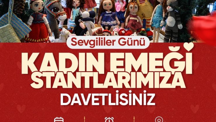 Bayraklı’da Sevgililer Günü Kadın Emeği ve Sanatla Kutlandı