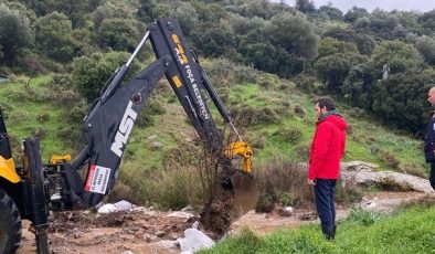 Foça Belediyesi Yağışlara Karşı Teyakkuzda!