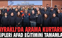 Bayraklı’da Afet Hazırlığı İçin Temel Eğitim Tamamlandı