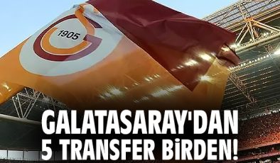 Galatasaray 5 Yeni Futbolcu ile Transfer Dönemini Kapadı!
