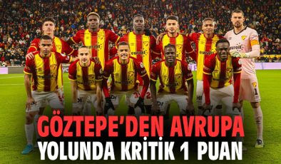 Göztepe, Konyaspor’la Beraberlikle Hedefi Korudu!